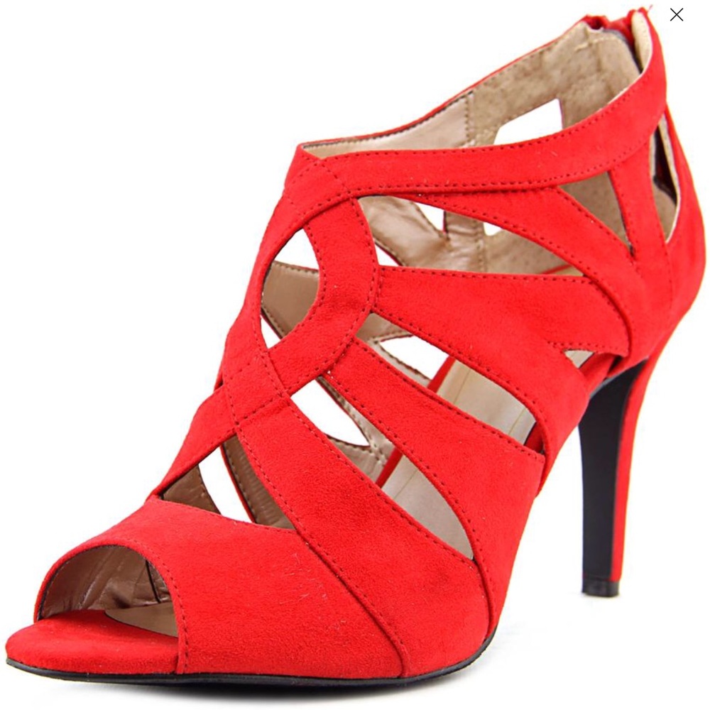❣️❤️NEW Style & Co Red Sandal Heels 8.5 ❣️❤️